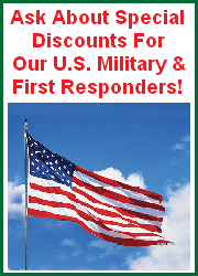 Rooflifejax.com gives discounts to Military and First Responders